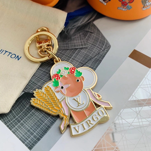 ブランドキーホルダー側面デザイン